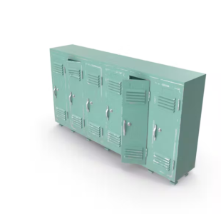 locker lemari penyimpanan